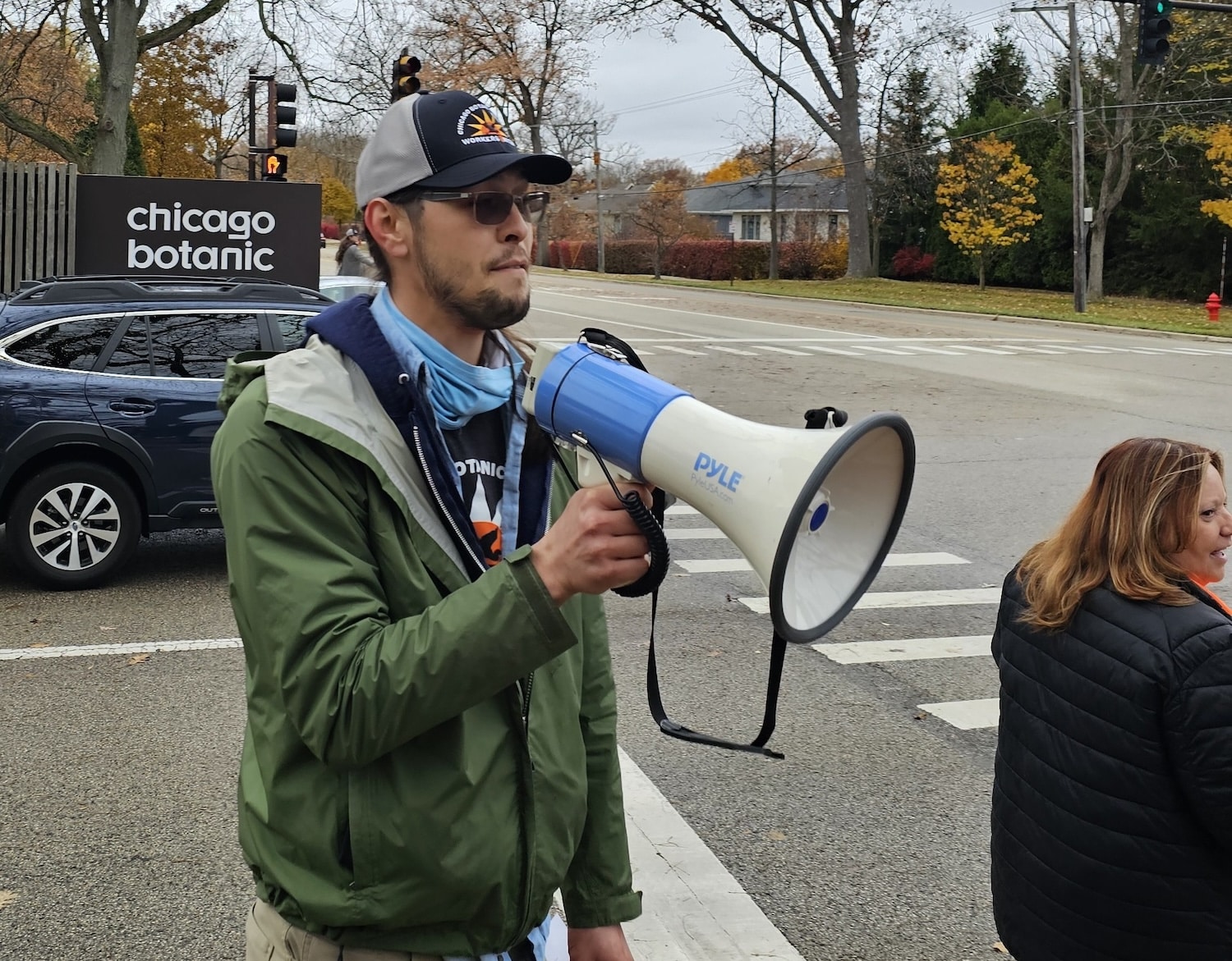 Kai Shin has spoken about working conditions at Chicago Botanic Garden.